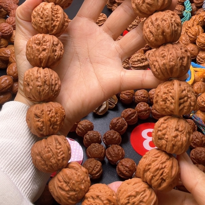 文玩核桃吊坠暴龙白茬