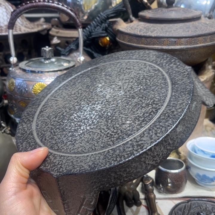 蜜安罐瓷香炉锡茶则