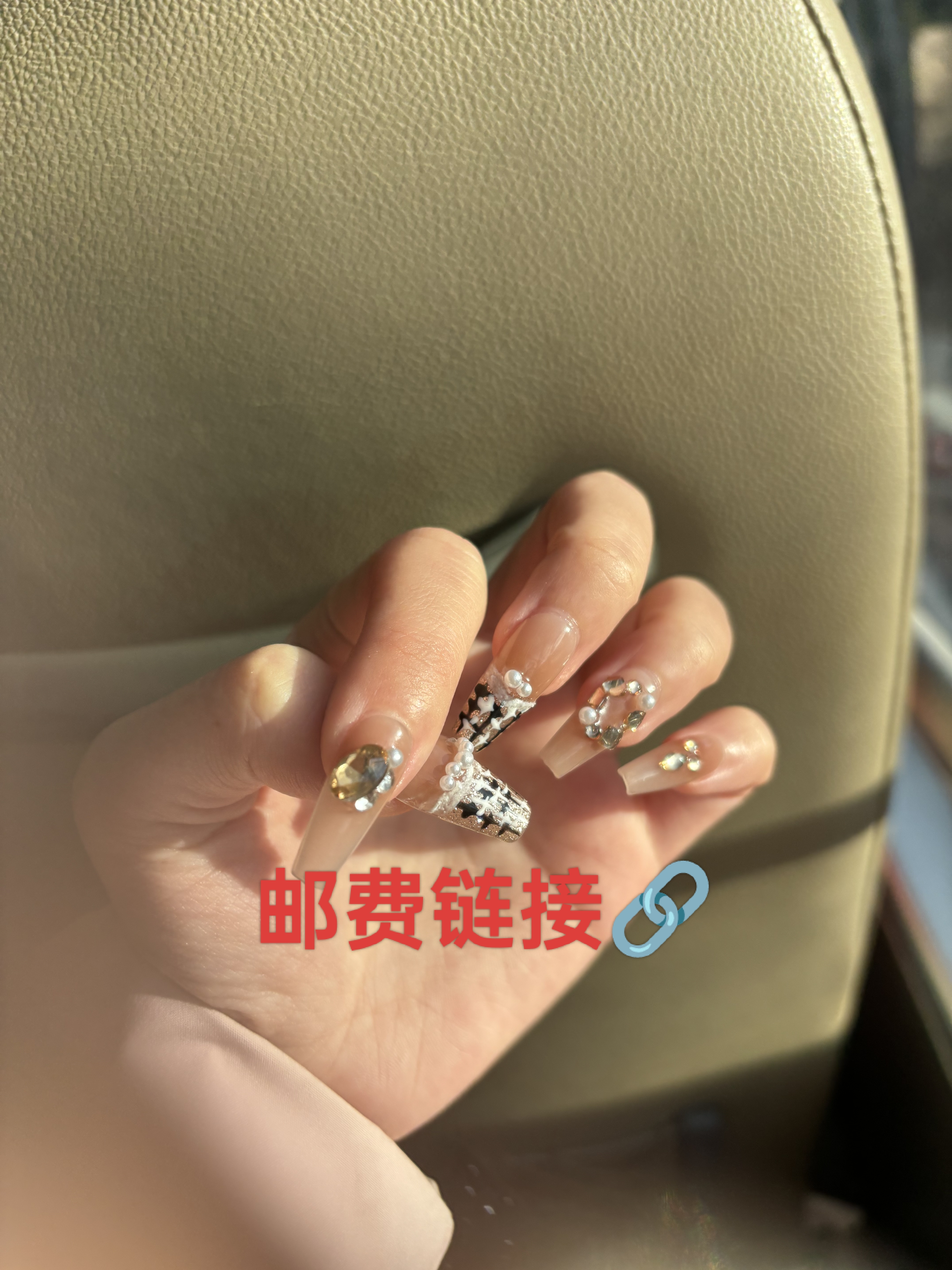 【凑单必拍】纯手工穿戴甲