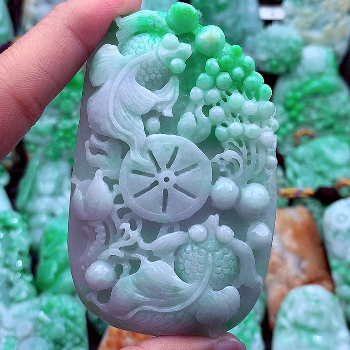 翡翠吊坠(不含链)未镶嵌