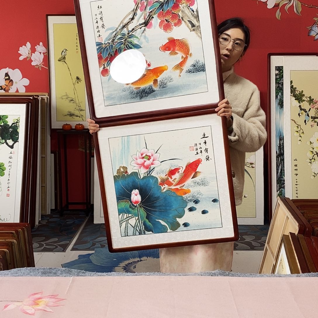 国画手写手绘62✖️62国画作品