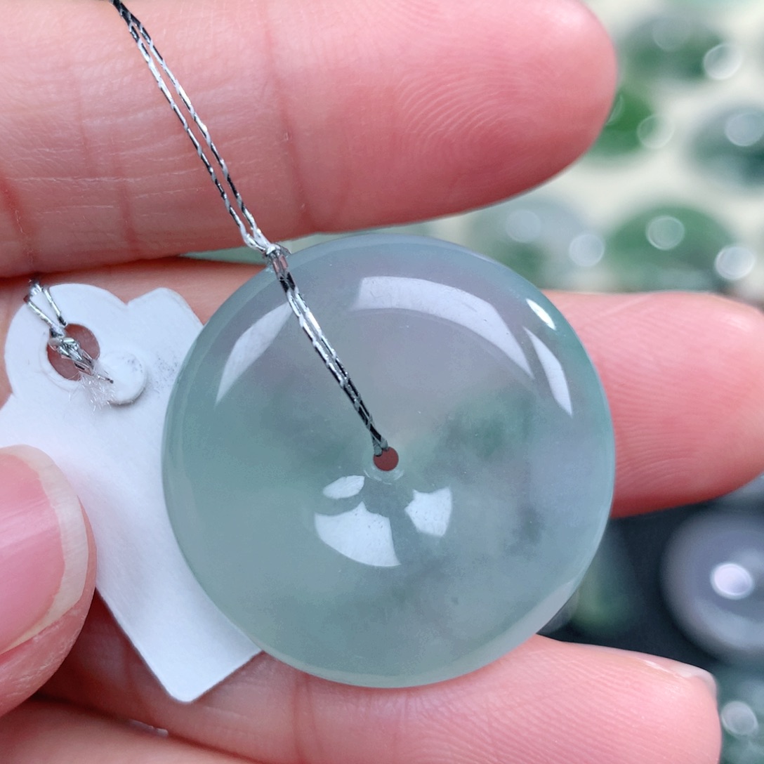 翡翠未镶嵌吊坠(不含链)25.2-6.0