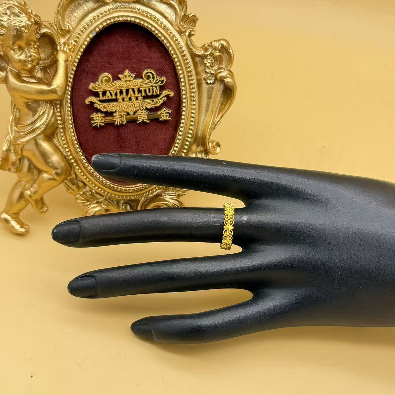 B播 3.17g 足金999 戒指d