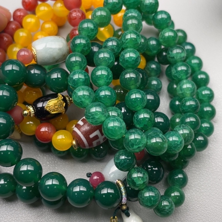 玛瑙/玉髓颈饰未镶嵌s****f