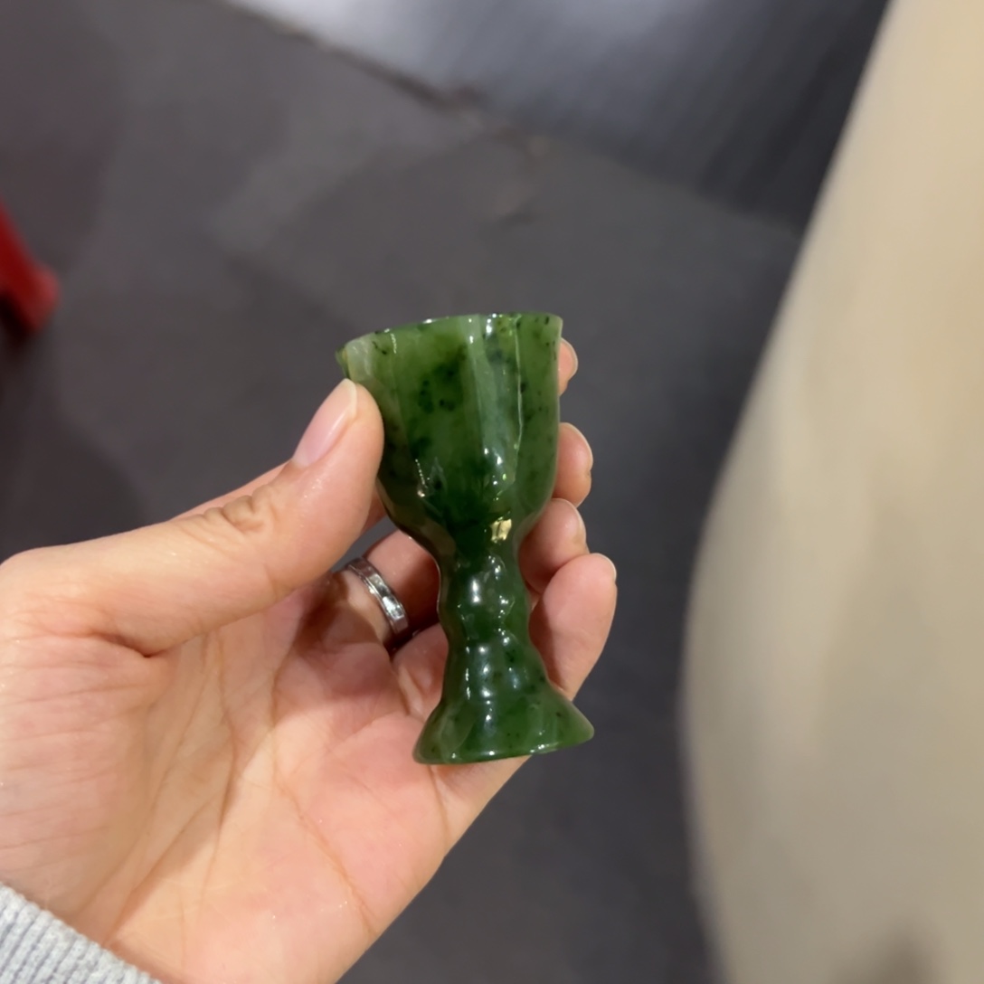 和田玉（碧玉）摆件未镶嵌