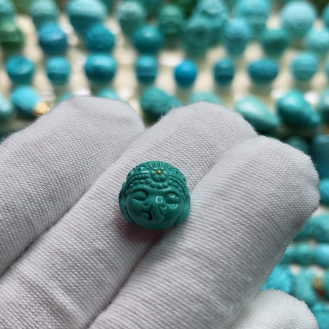 绿松石珠宝奇石未镶嵌