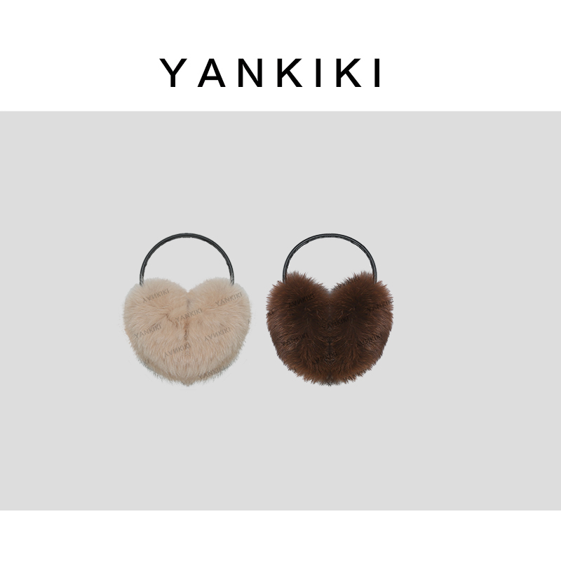 狐狸毛耳包 YANKIKI 2025冬季新款NEW