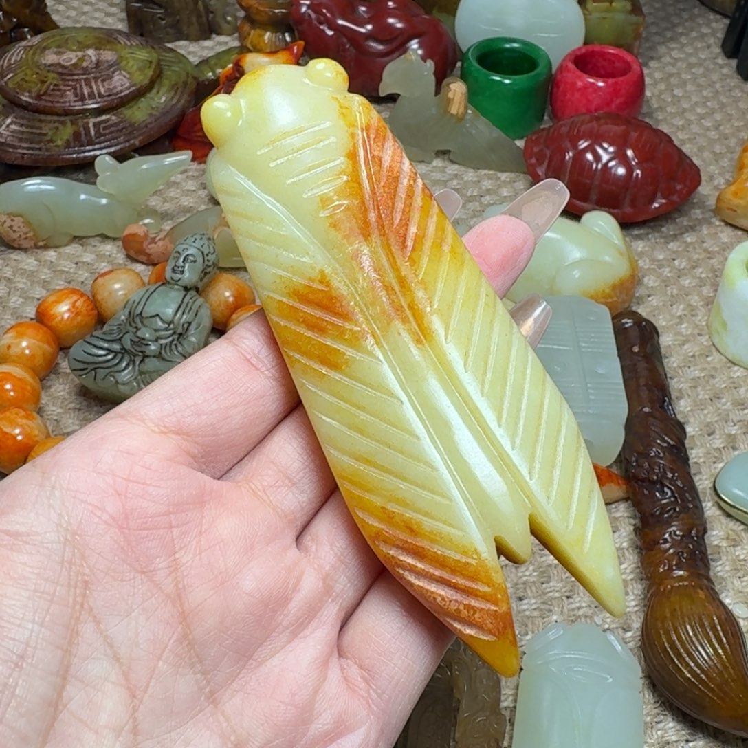 吊坠白玉菩提挂件