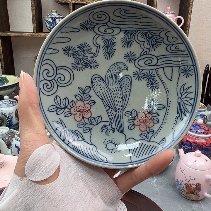 陶摆件景德镇陶瓷567老厂瓷101