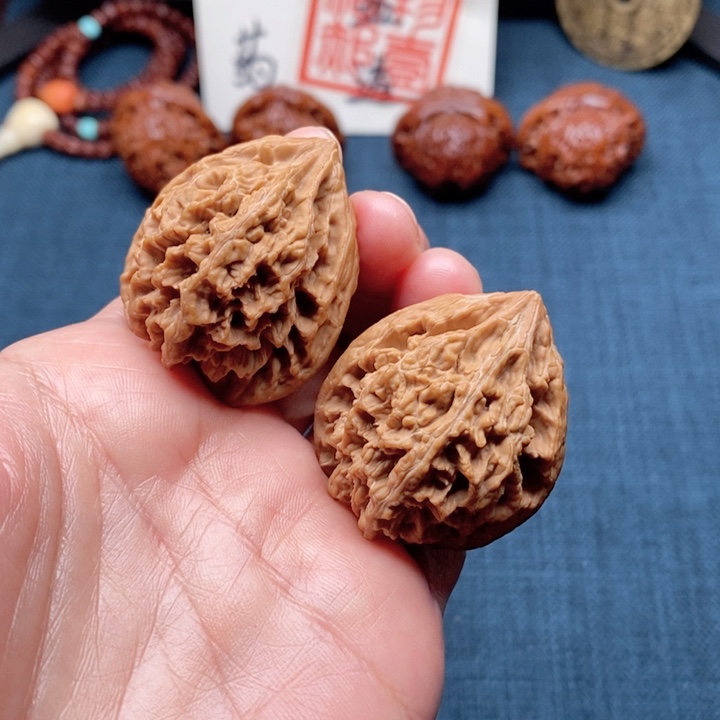 桃核吊坠圣火令野生34