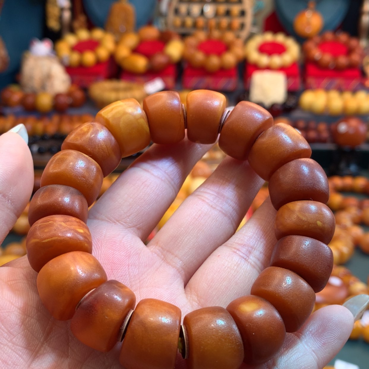 【闪购商品】蜜蜡手串未镶嵌蜜蜡手串