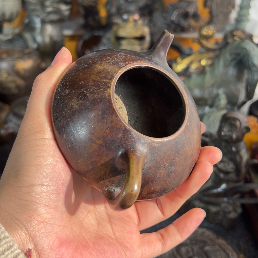 无盖铜壶一个包邮