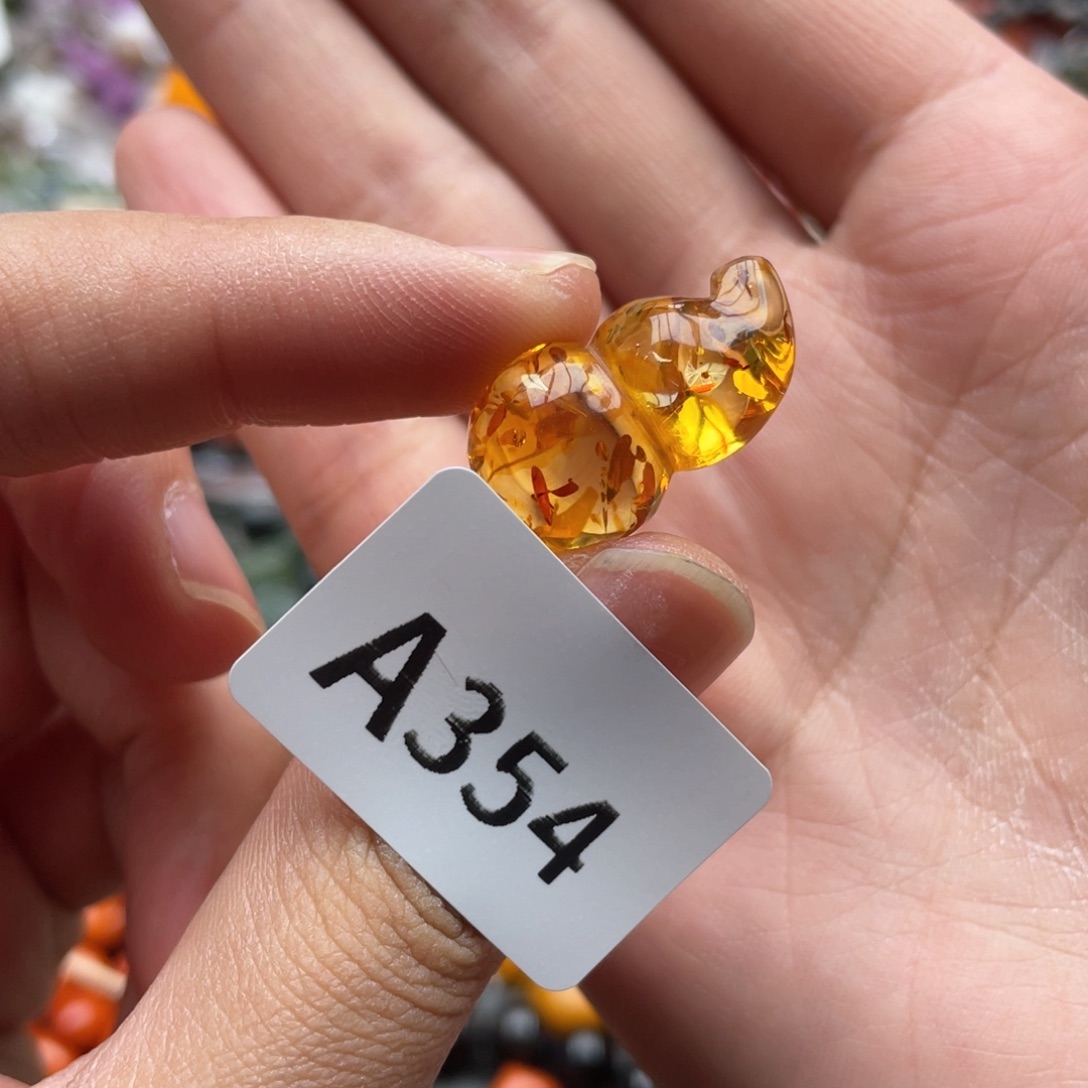 琥珀颈饰未镶嵌多样性