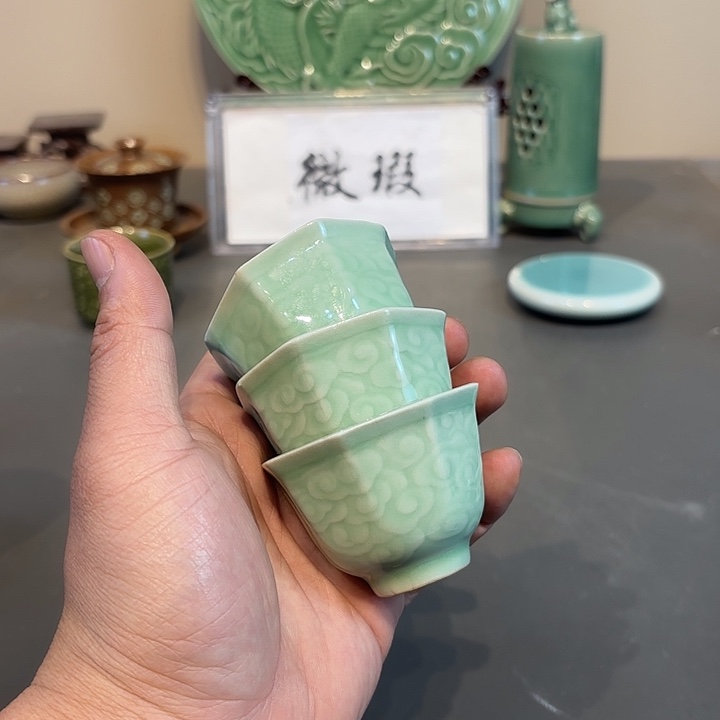 瓷片龙泉青瓷福利青瓷