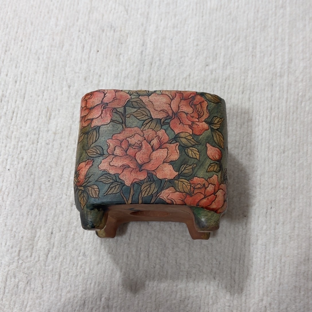 小***丫花盆紫砂陶瓷多肉花盆微瑕