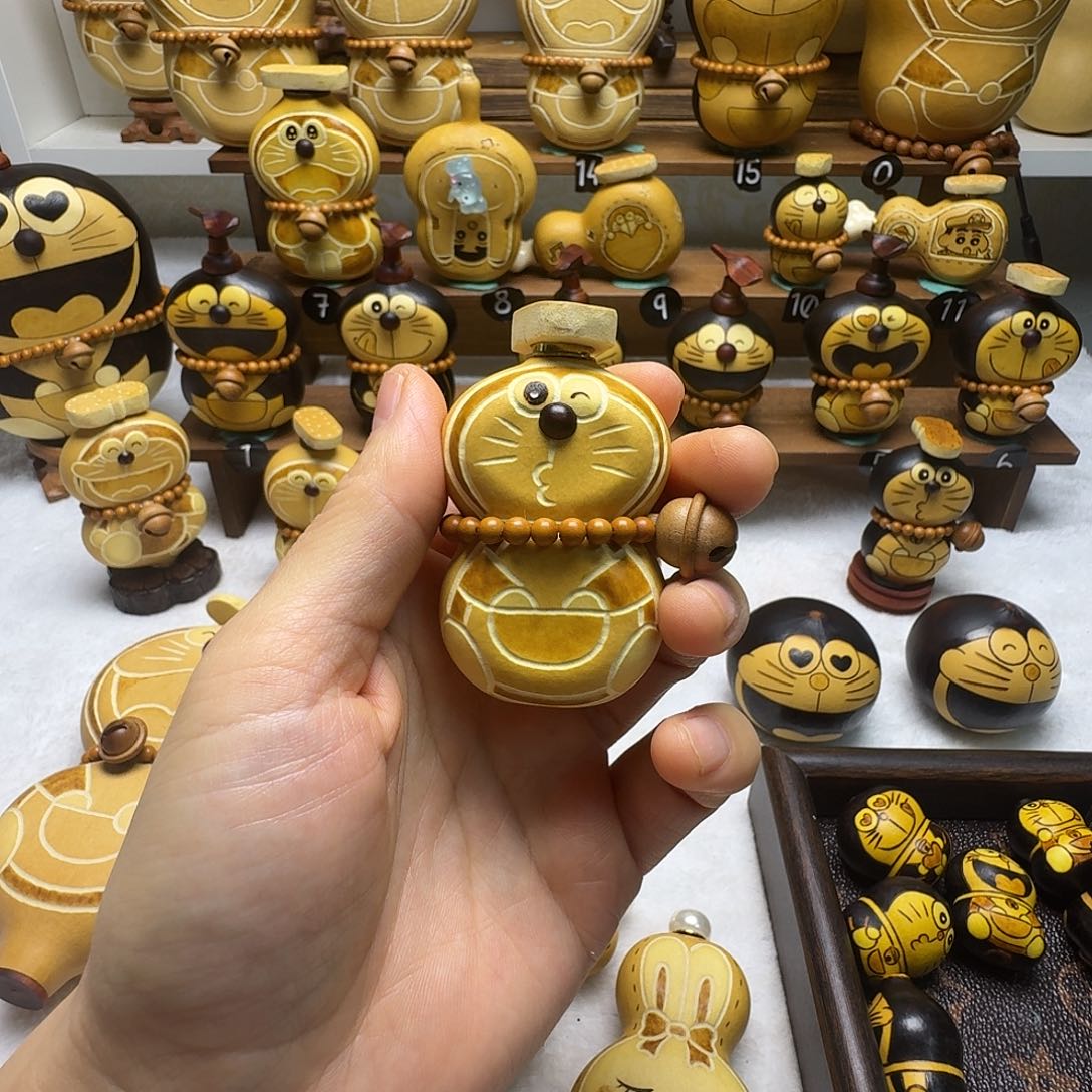 ****韵藤葫芦摆件葫芦手把件