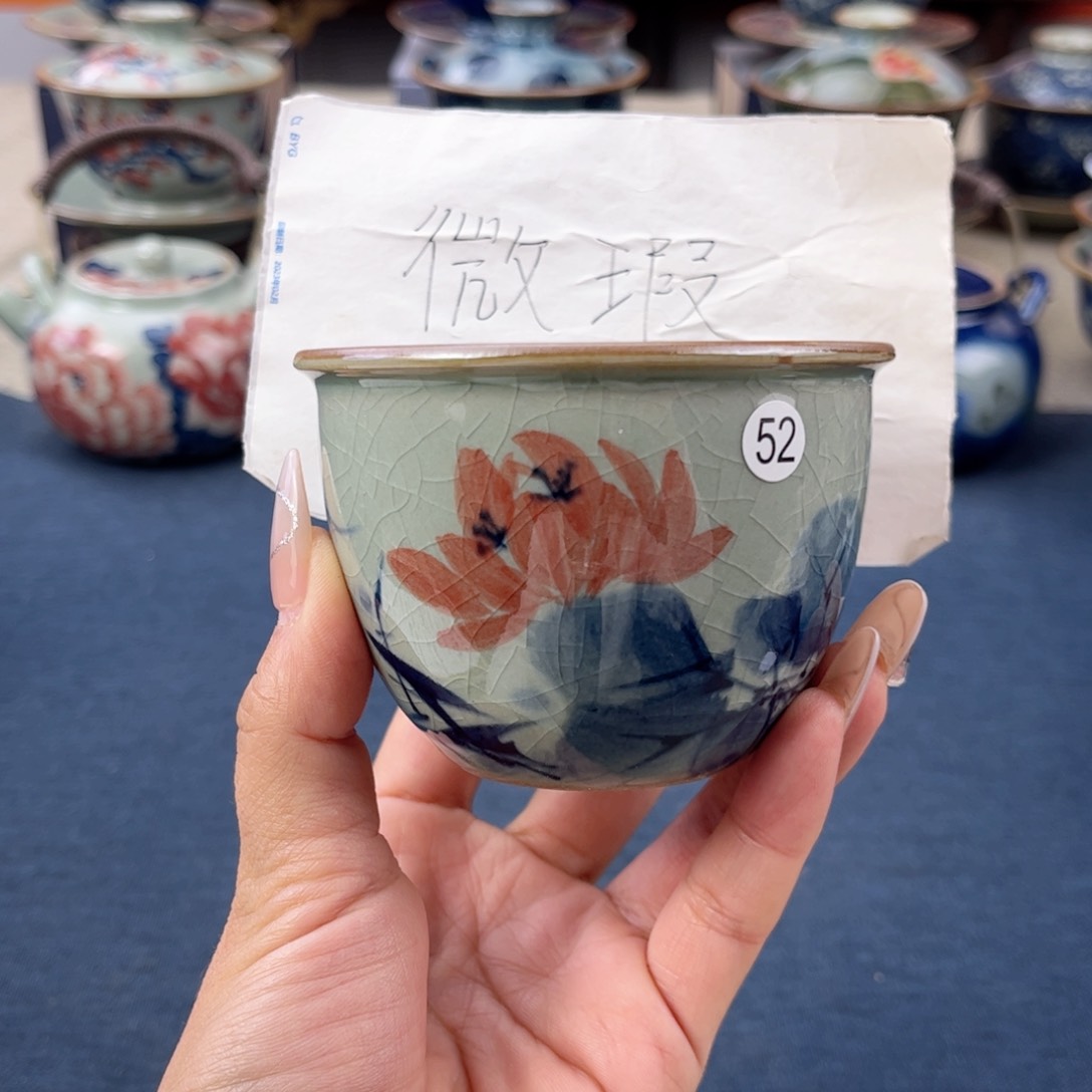 杯景德镇手绘手工茶具