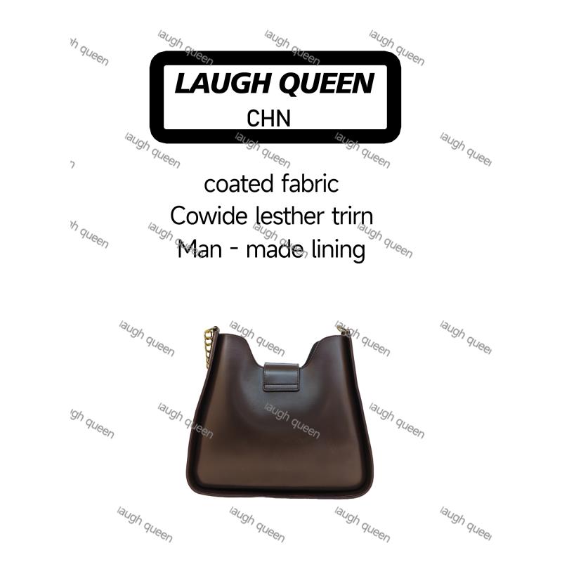 Laugh Queen手工打造真皮女士hb包 10912 棕色 30.5cm