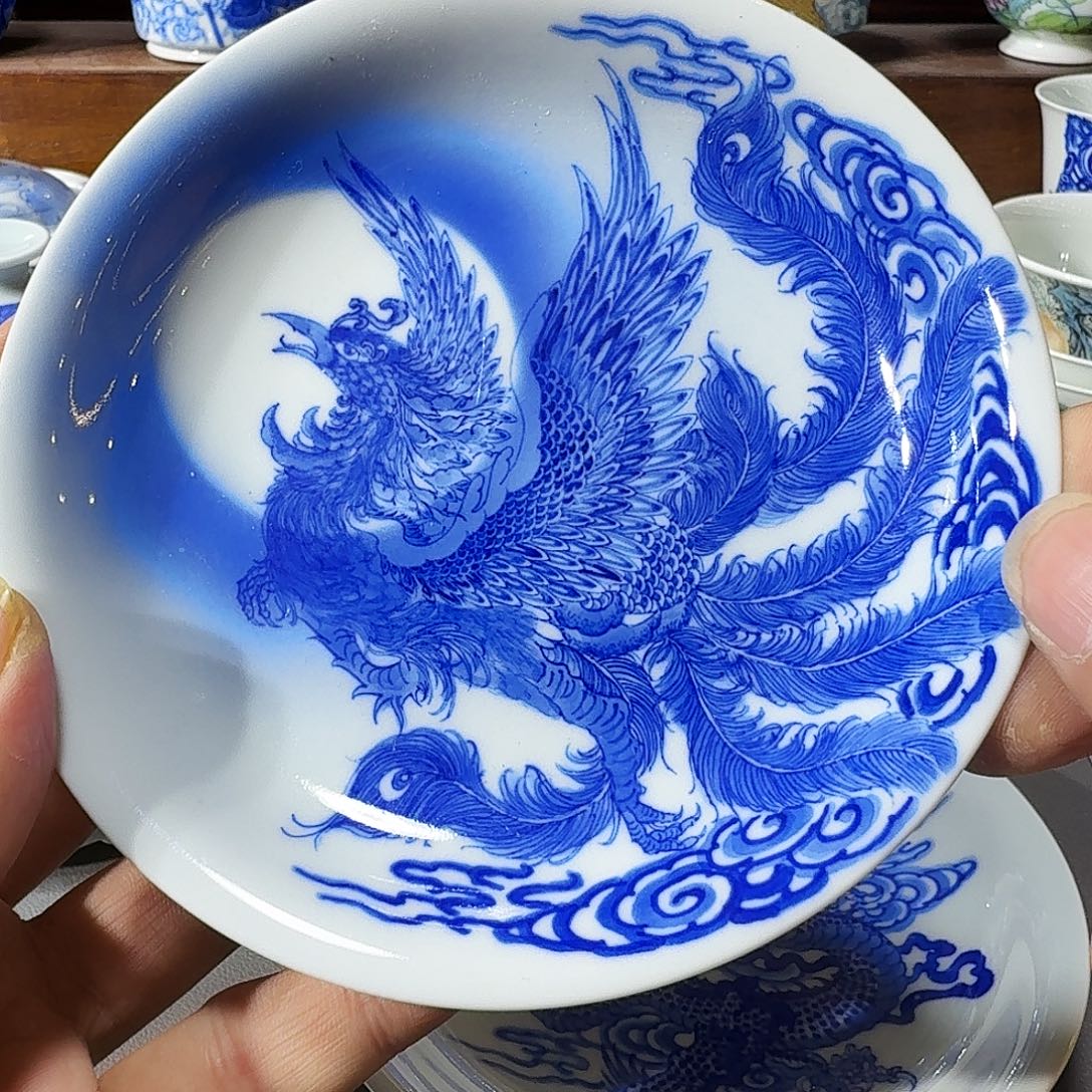 王***发泥塑壶承手工手绘