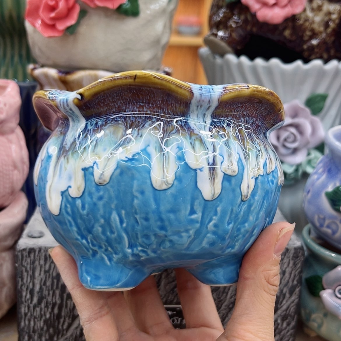 【闪购商品】陶瓷花盆