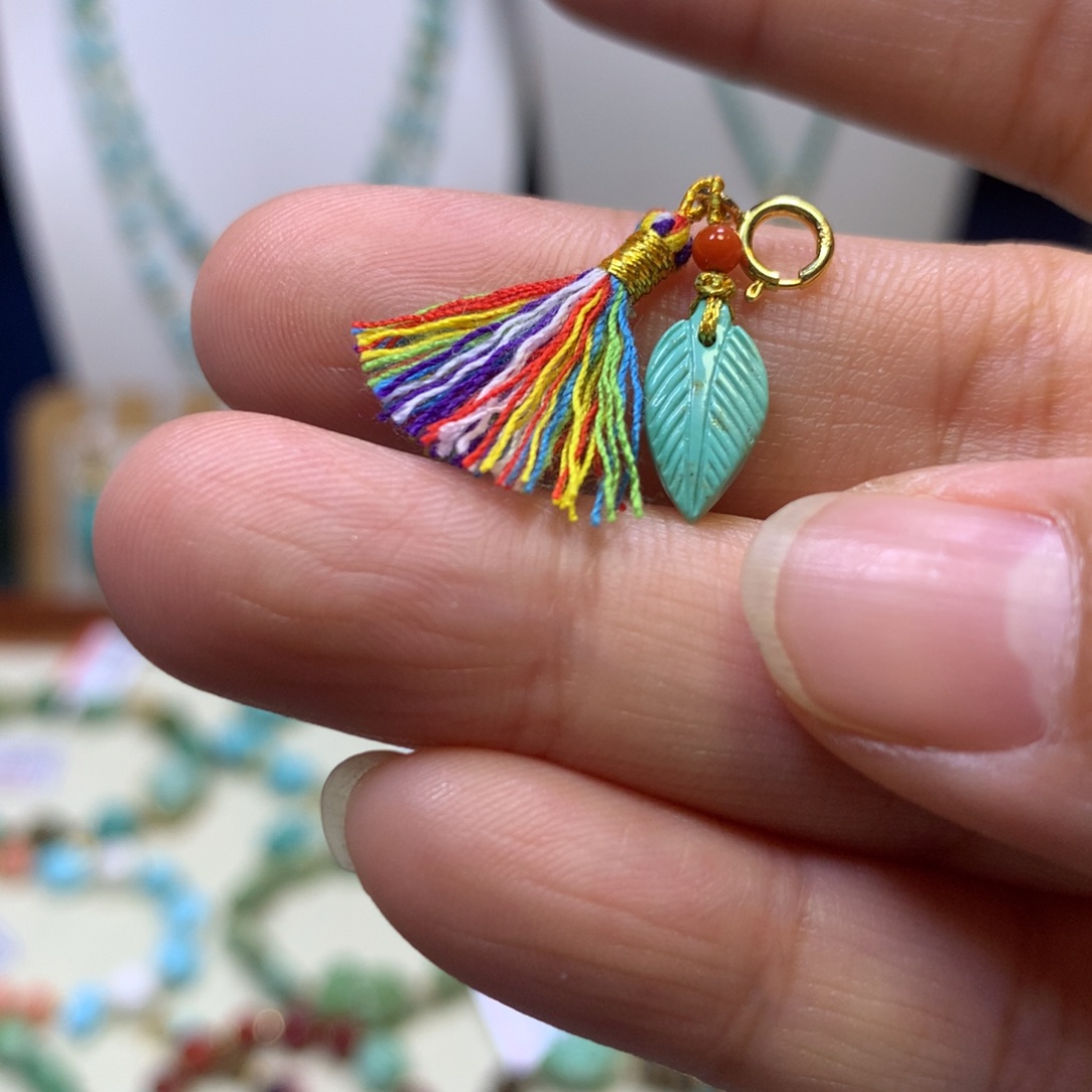 南红玛瑙银S925镀金镶嵌挂件