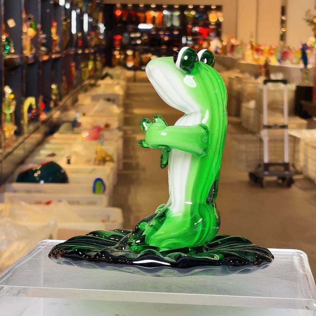 手工艺品琉璃琉璃岛和白玉塔两