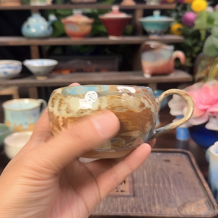 手工陶瓷陶瓷杯杯30