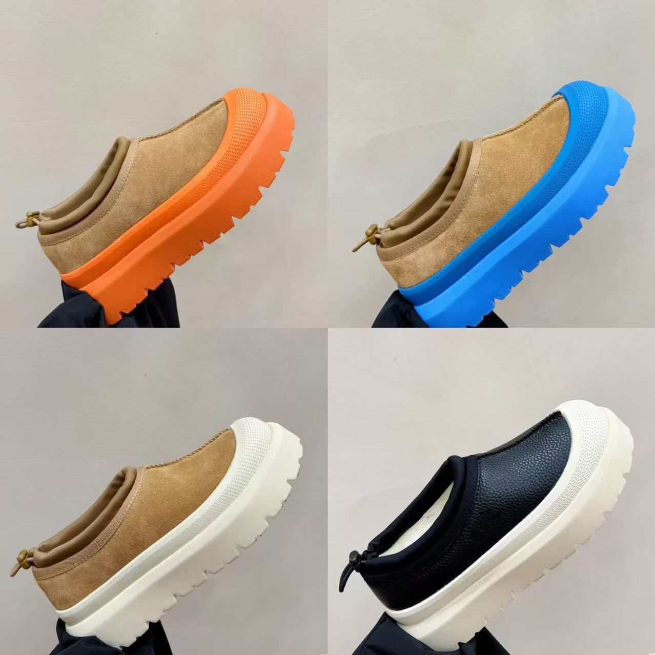 低帮，外牛皮，内羊毛