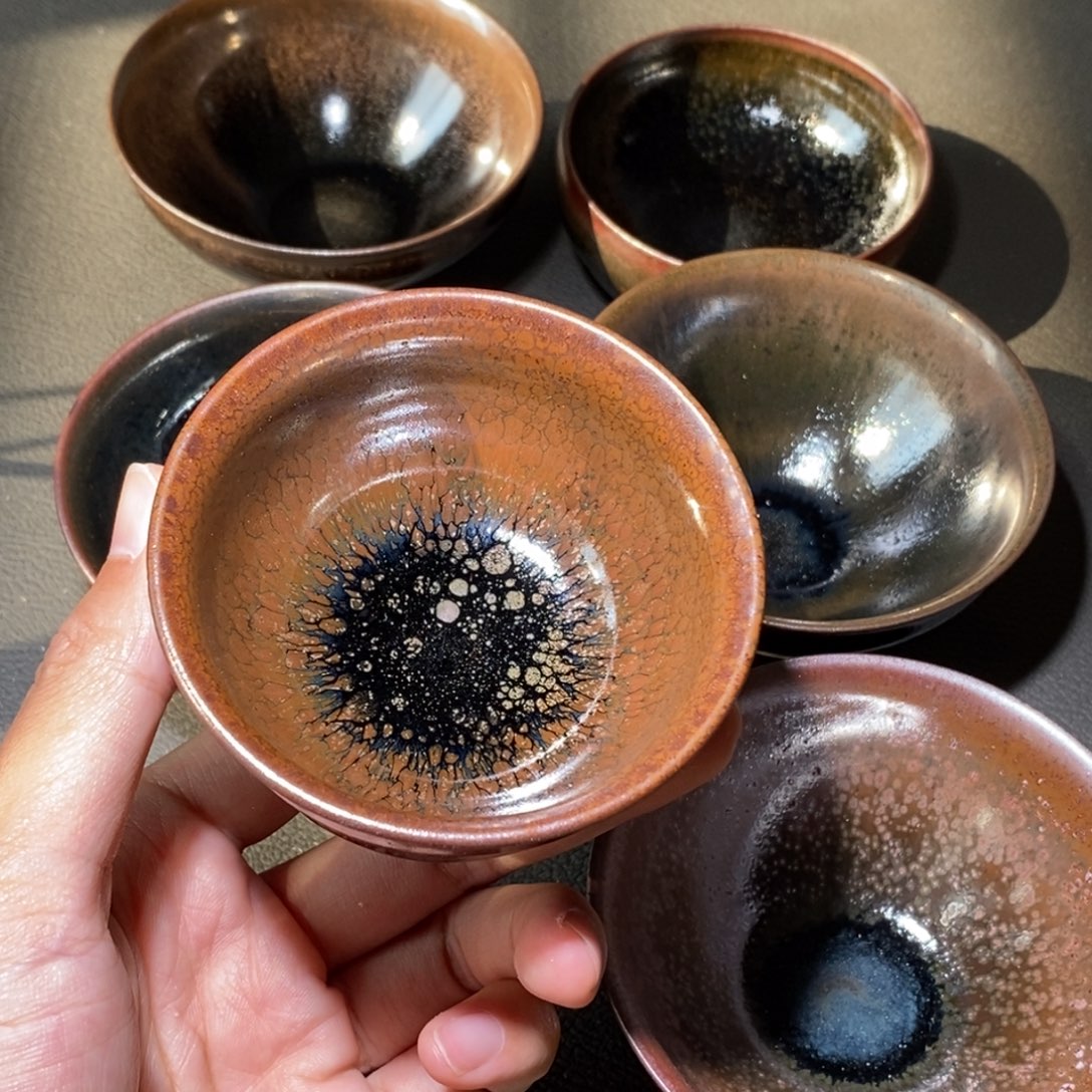 一***格茶盏建盏主人杯一只