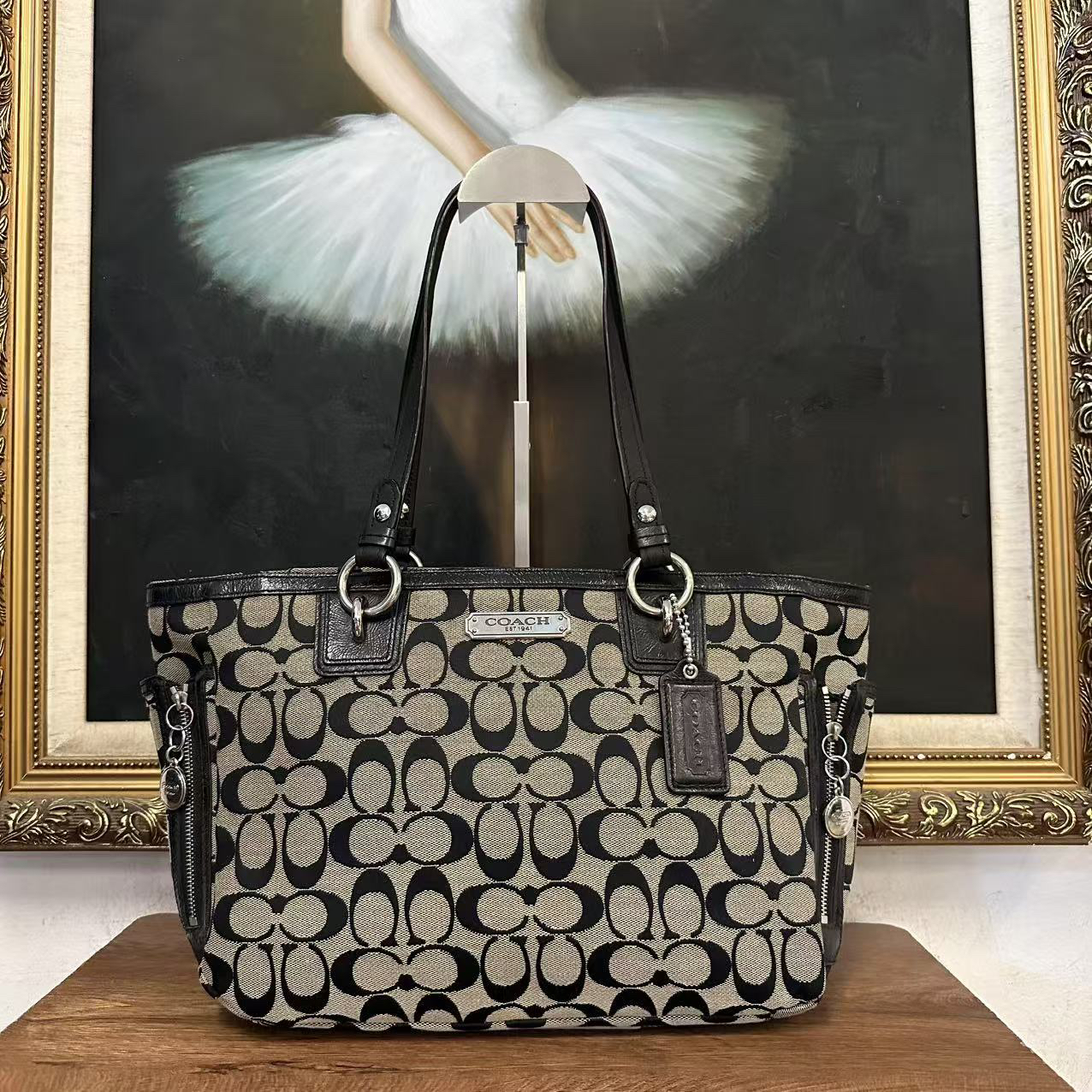 95新 COACH/蔻驰 coach单肩包/001039