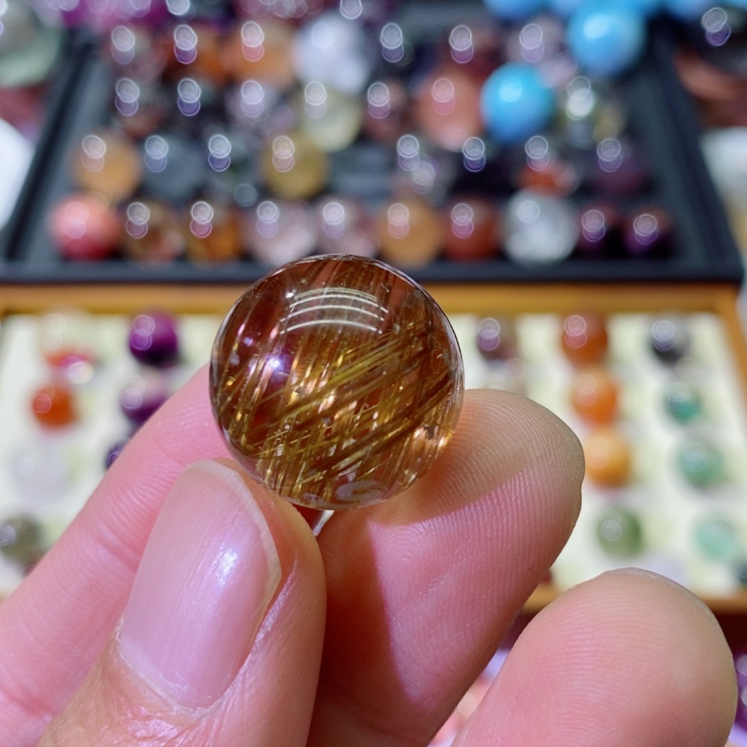 水晶单珠，未镶嵌