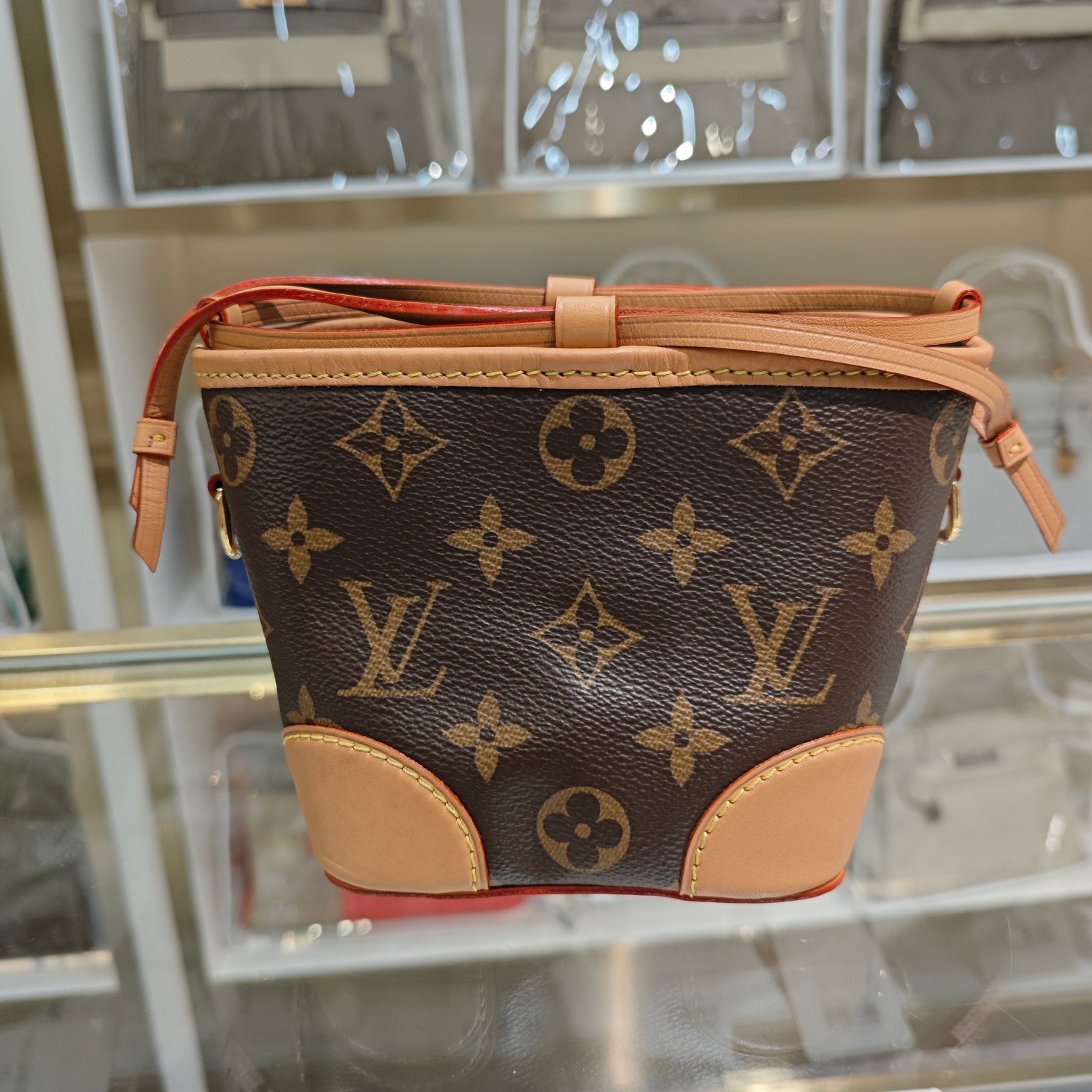 95新 LV noe purse烧卖mini单肩斜挎水桶包 28363