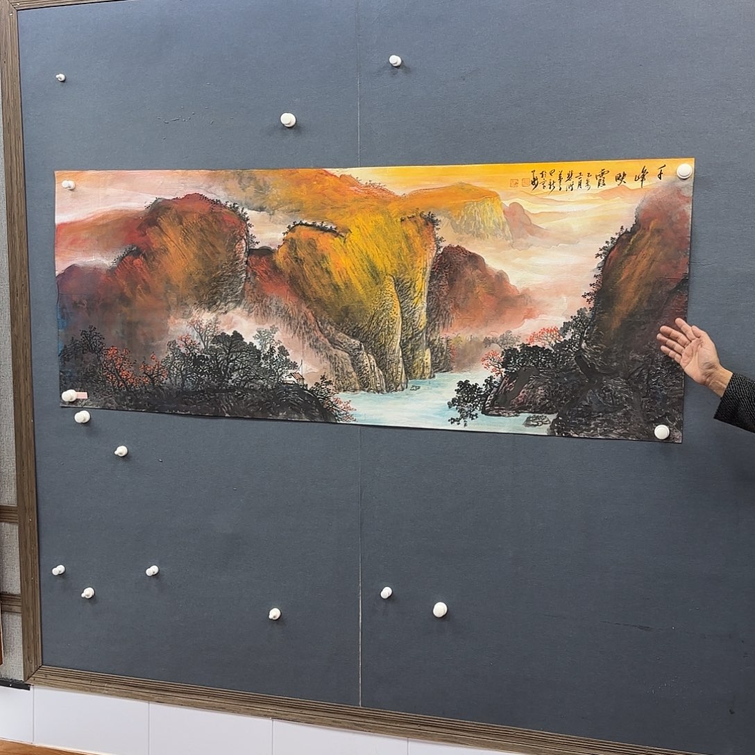 书法书法作品多次参加