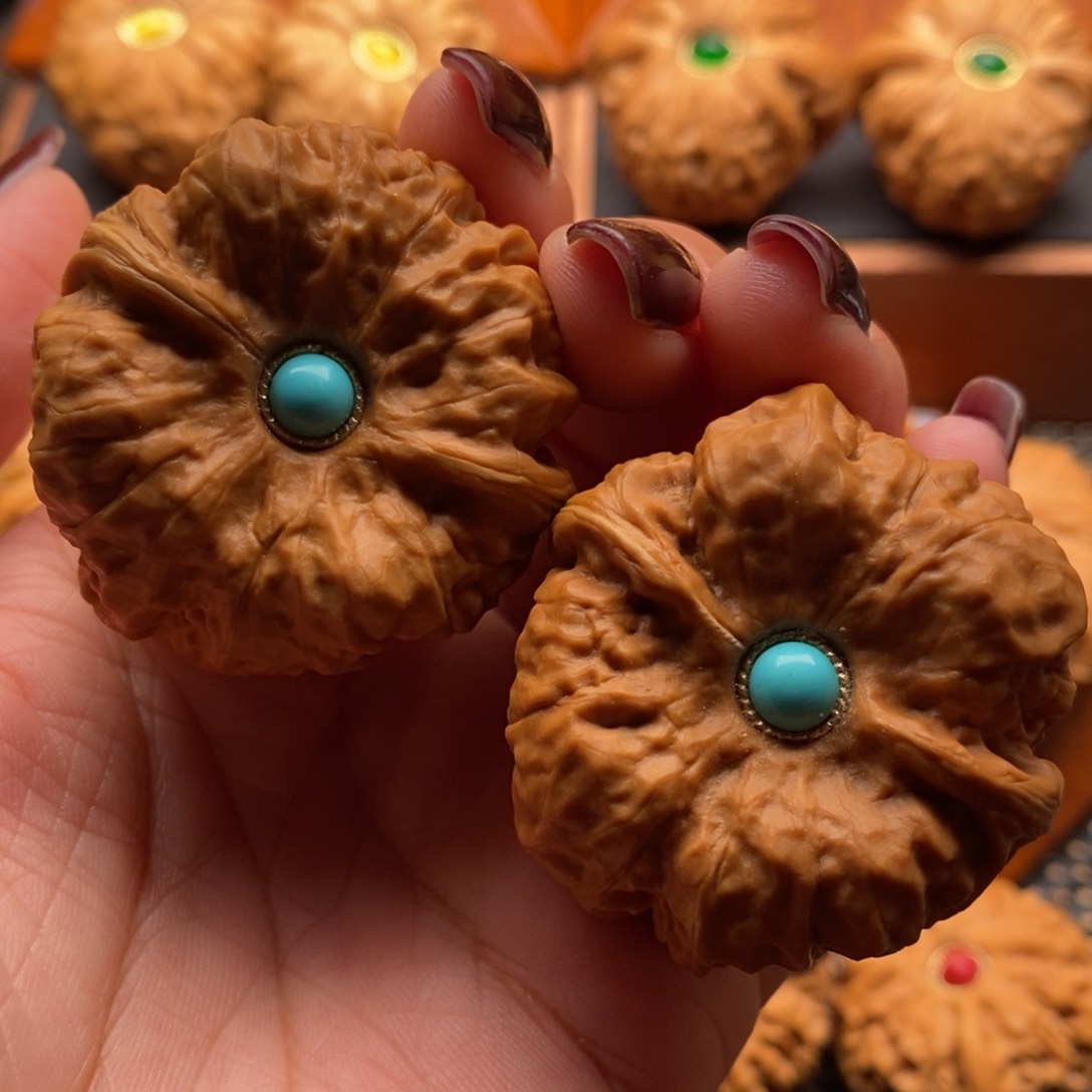 文玩核桃把件41尺寸哇哇