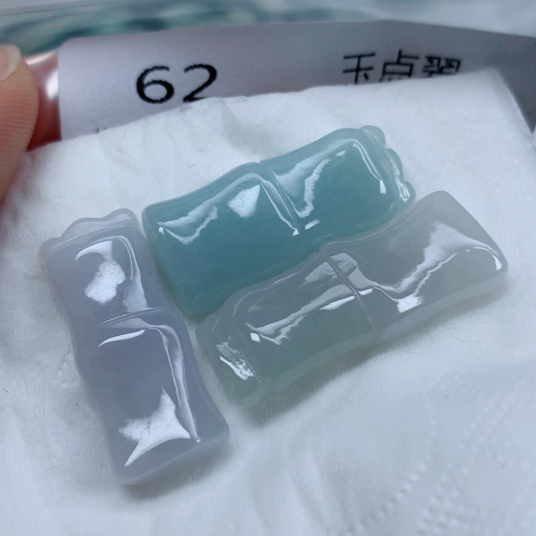 翡翠未镶嵌项链珠子珠