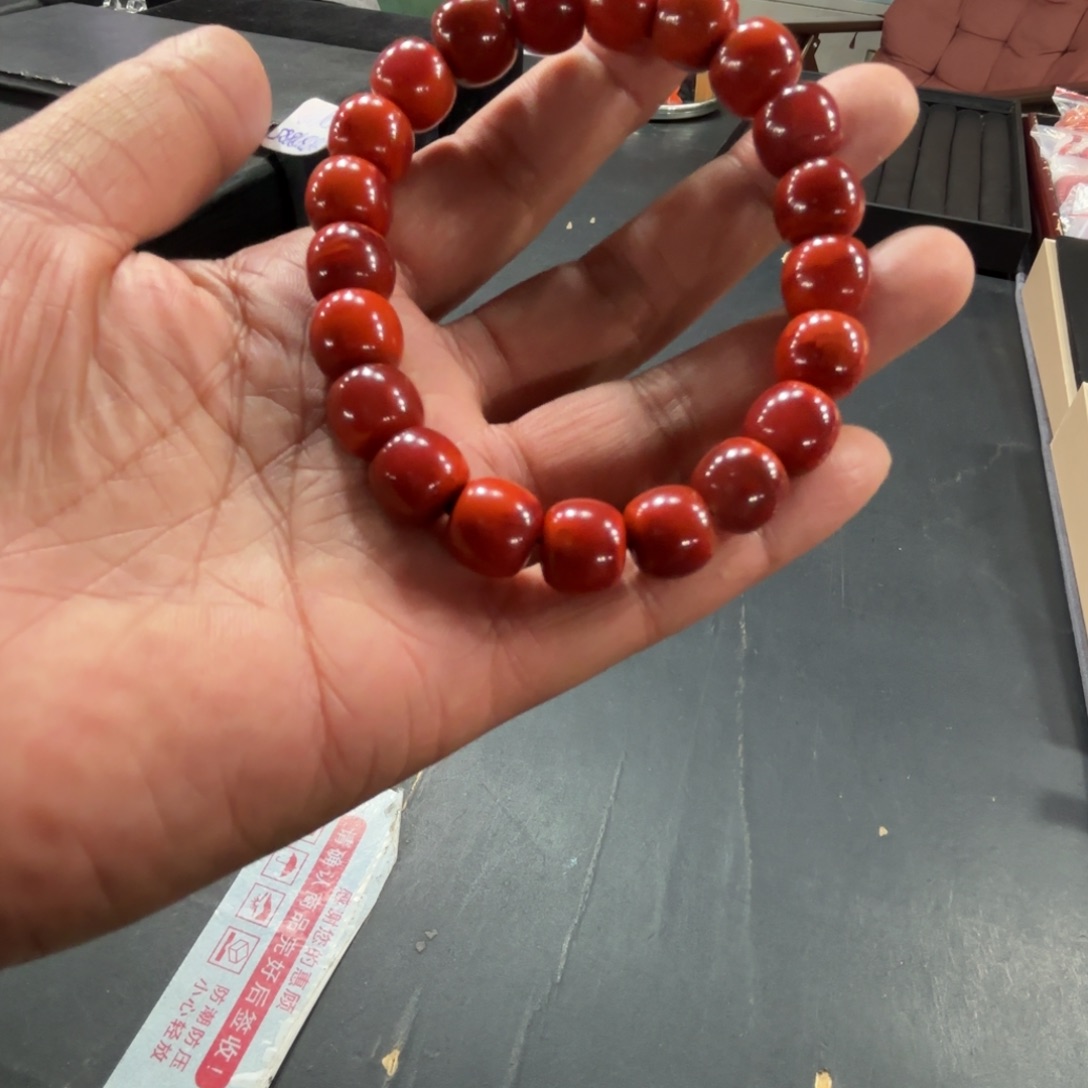 南红玛瑙手链未镶嵌李*斤
