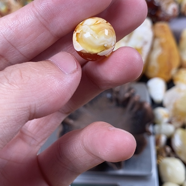 琥珀未镶嵌裸石我