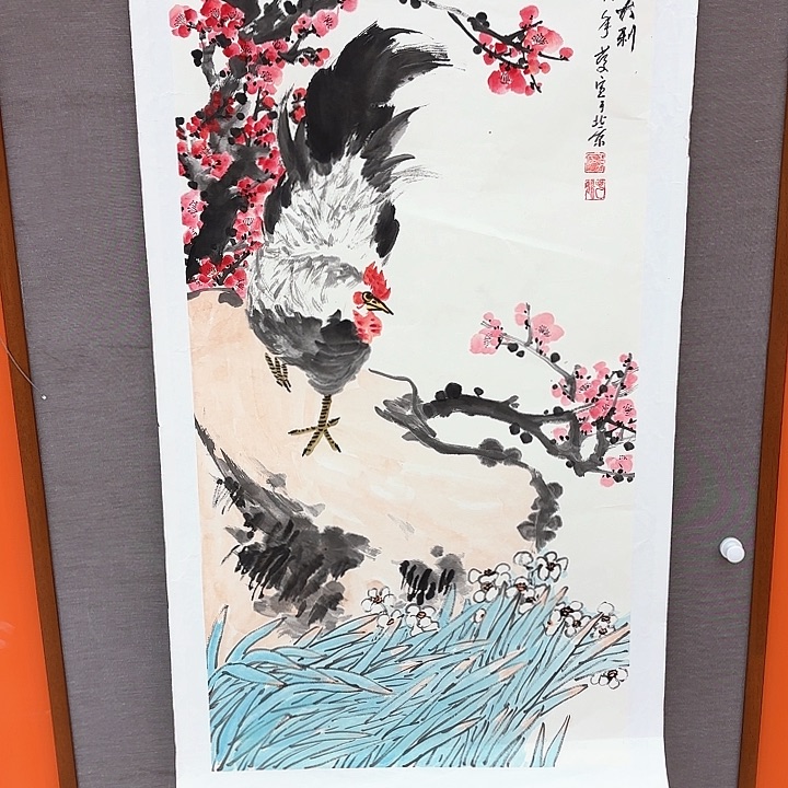 国画陈*春国画作品展？