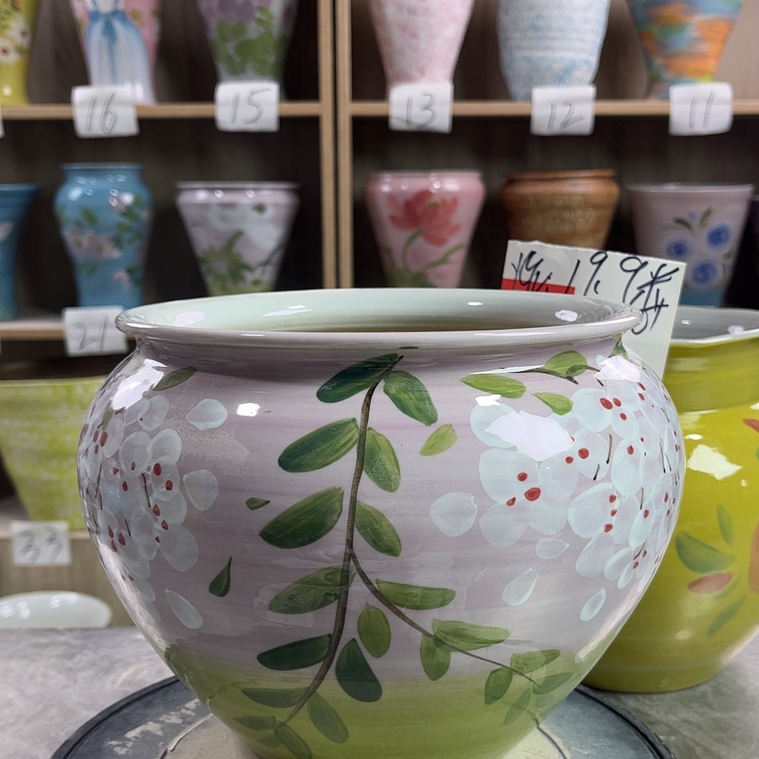景德镇陶瓷花盆花盆