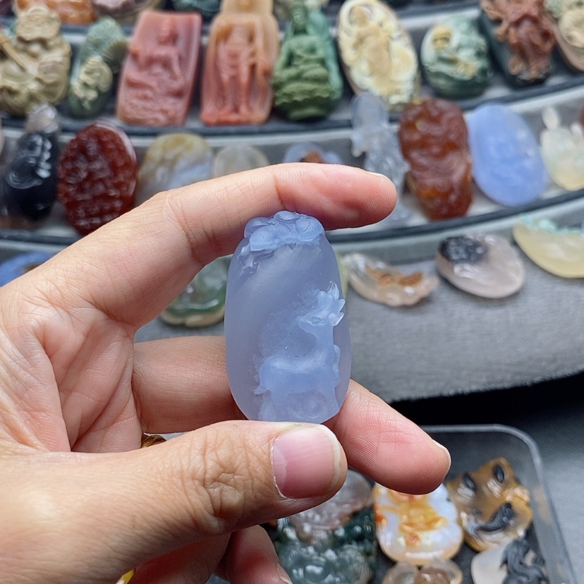 【闪购商品】未镶嵌吊坠定制玛瑙