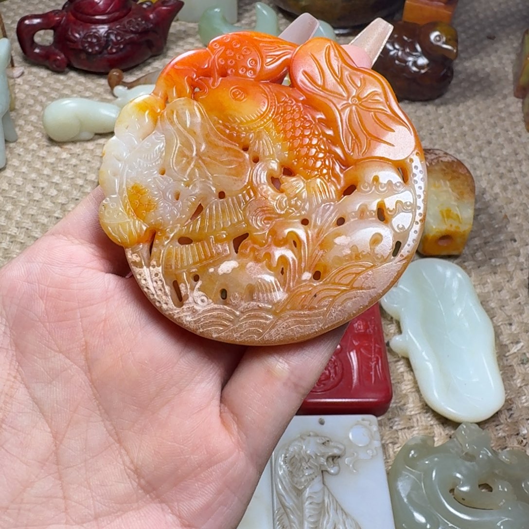 吊坠白玉菩提挂件