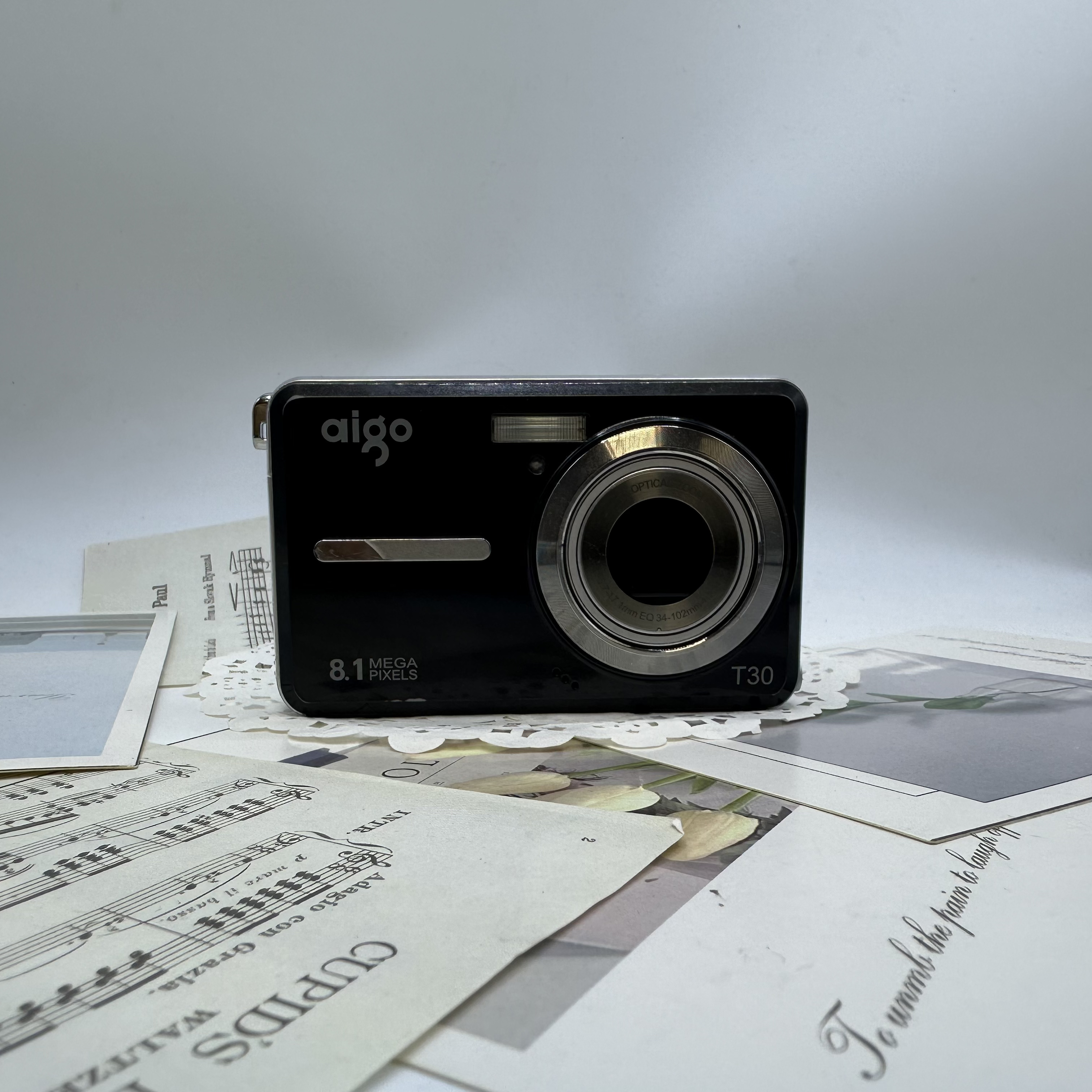 95新 aigo/爱国者 95新配件齐全福利机数码相机