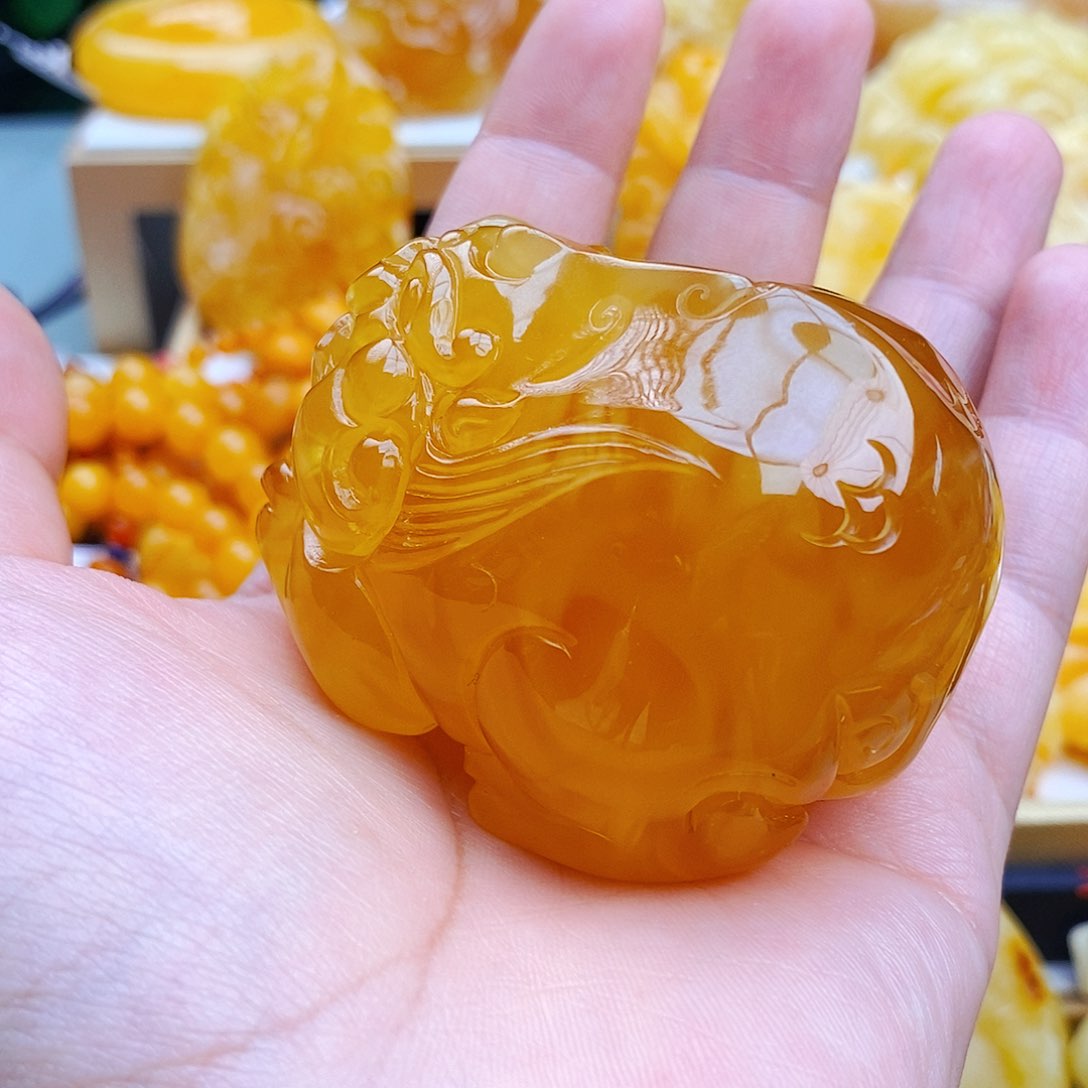 蜜蜡珠宝奇石未镶嵌等***夏天然保真假一赔十35