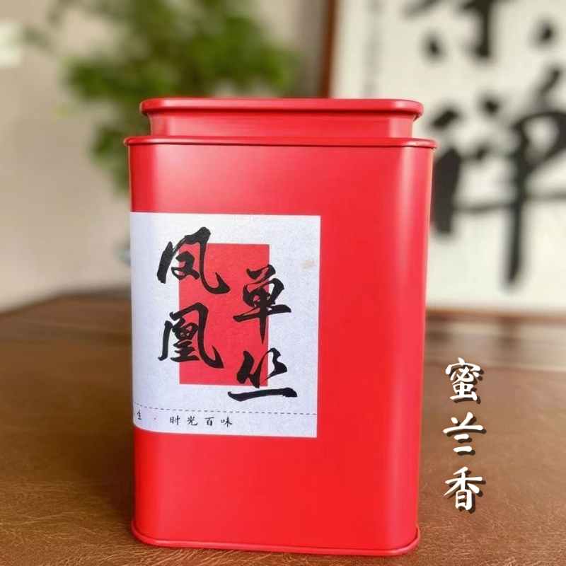 木岚【蜜兰香】单枞庵角蜜兰香凤凰单丛茶春季罐装茶叶125g