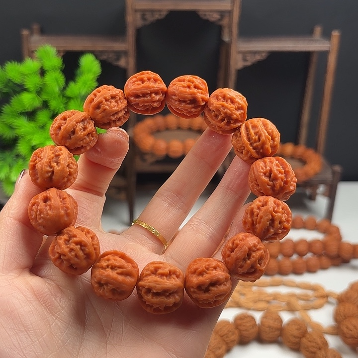 清***雨吊坠文玩核桃小核桃1