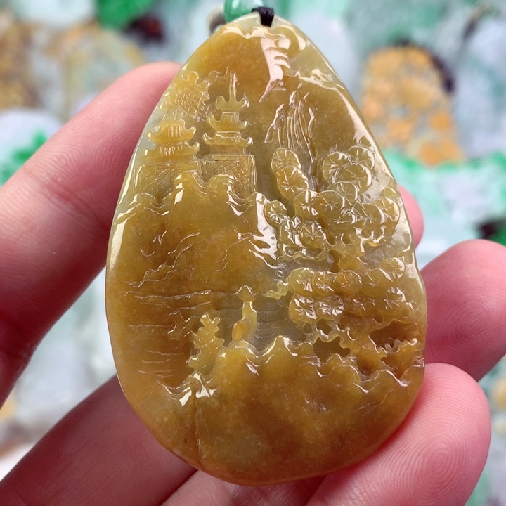 吊坠(不含链)未镶嵌翡翠