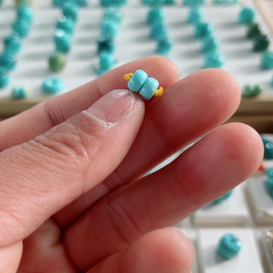 绿松石珠宝奇石未镶嵌