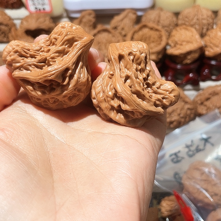 ****呀把件文玩核桃小鸟