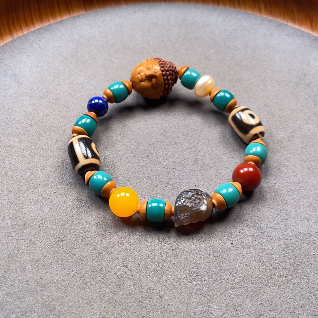 橄榄核把件未镶嵌橄榄核多宝