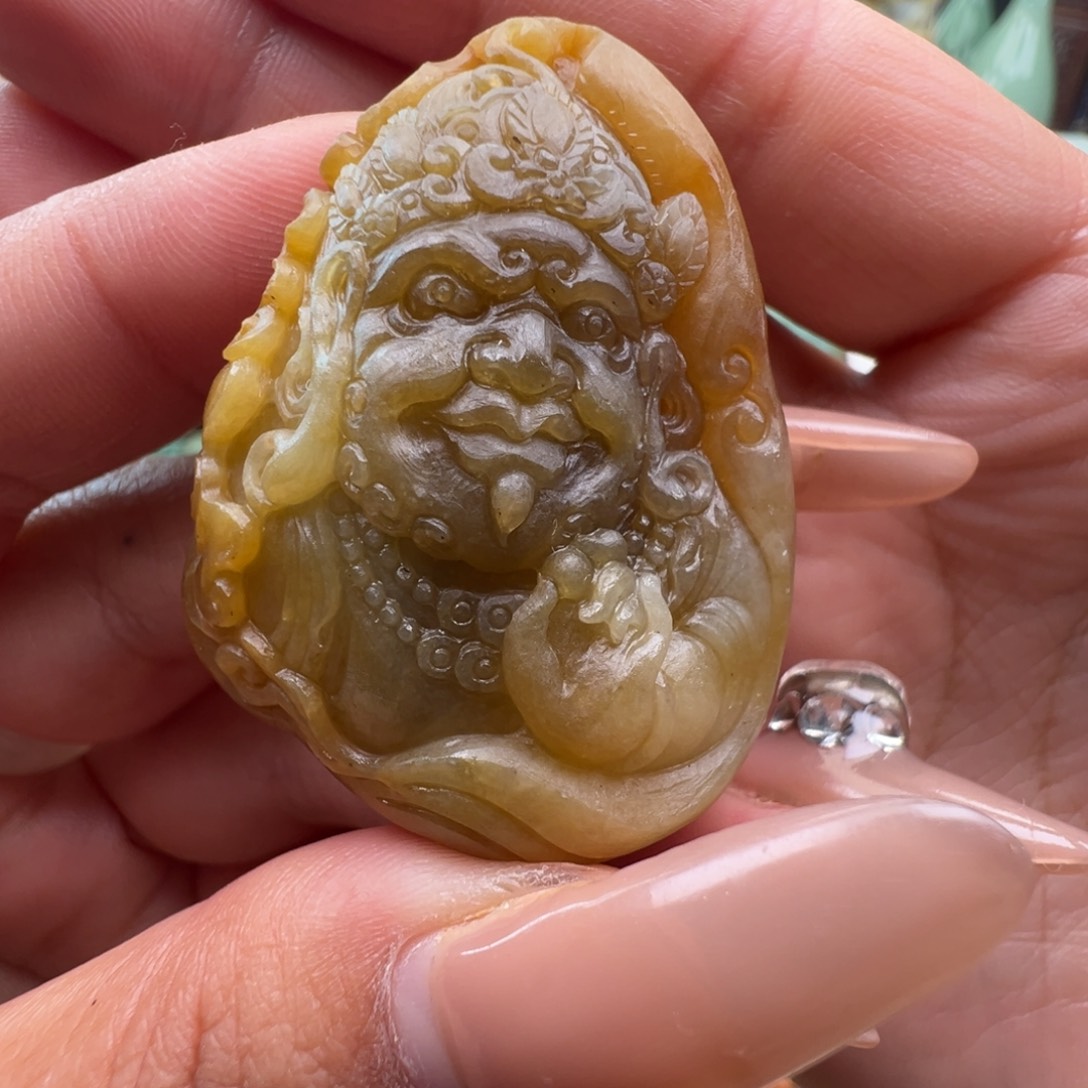 未镶嵌挂件翡翠天然缅甸